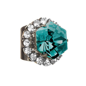 Dariana Ring in Emerald