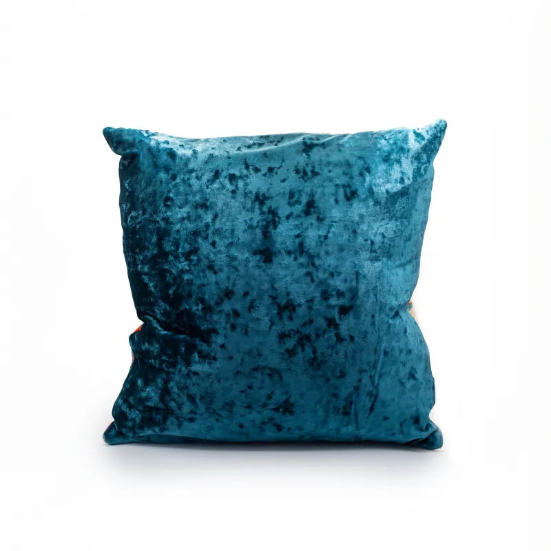 Teal Velvet Pillow