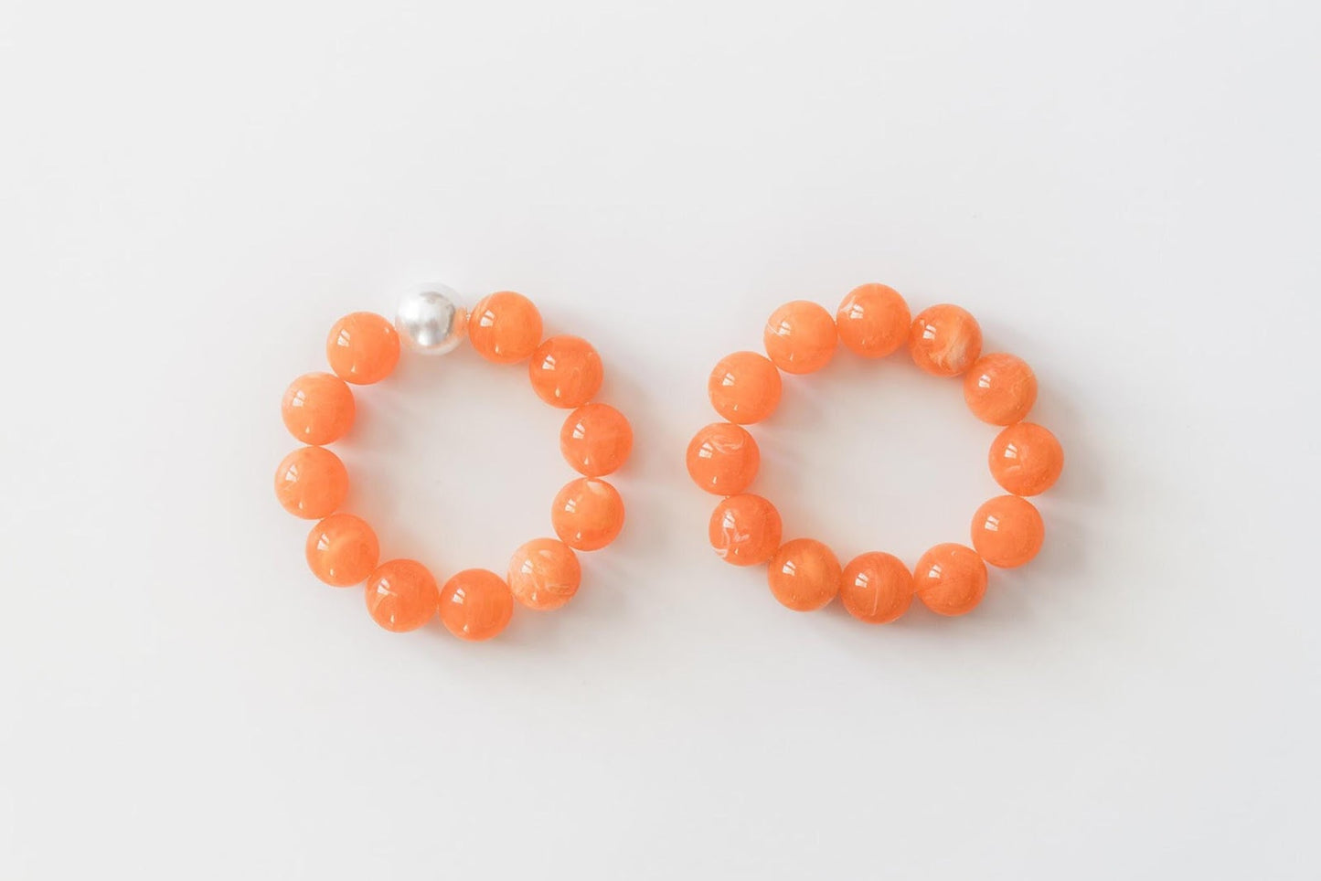 Candy Bracelet - Orange Crush (Set of 2)