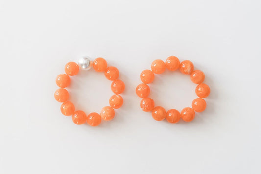 Candy Bracelet - Orange Crush (Set of 2)